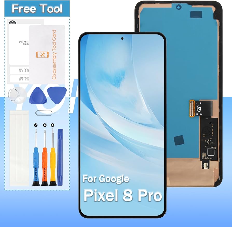 Amazon.co.jp: OLED For Google Pixel 8 Pro 液晶パネル 画面交換修理