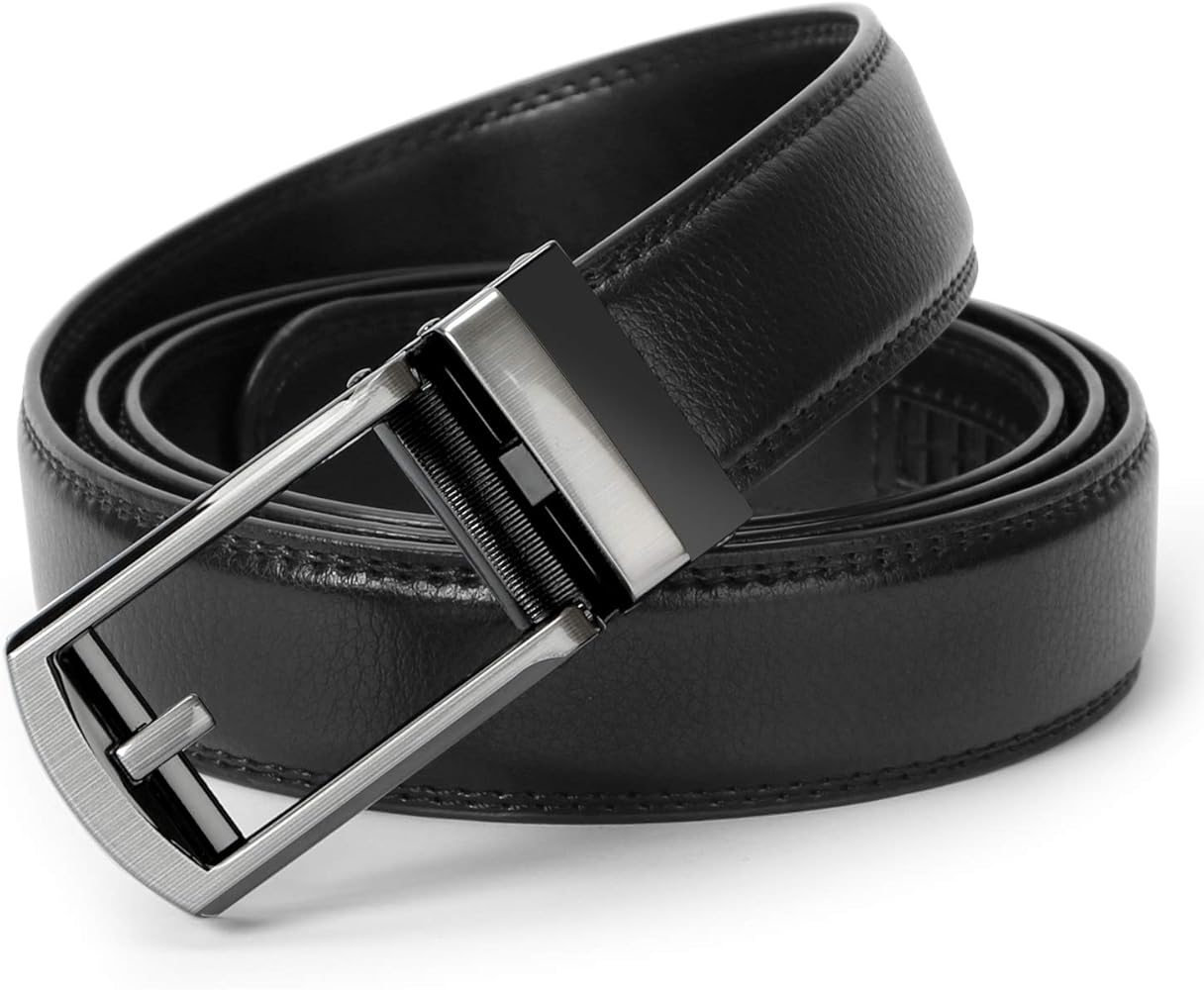Amazon | XZQTIVE ベルト メンズ レザー 革ベルト コンフォート ベルト