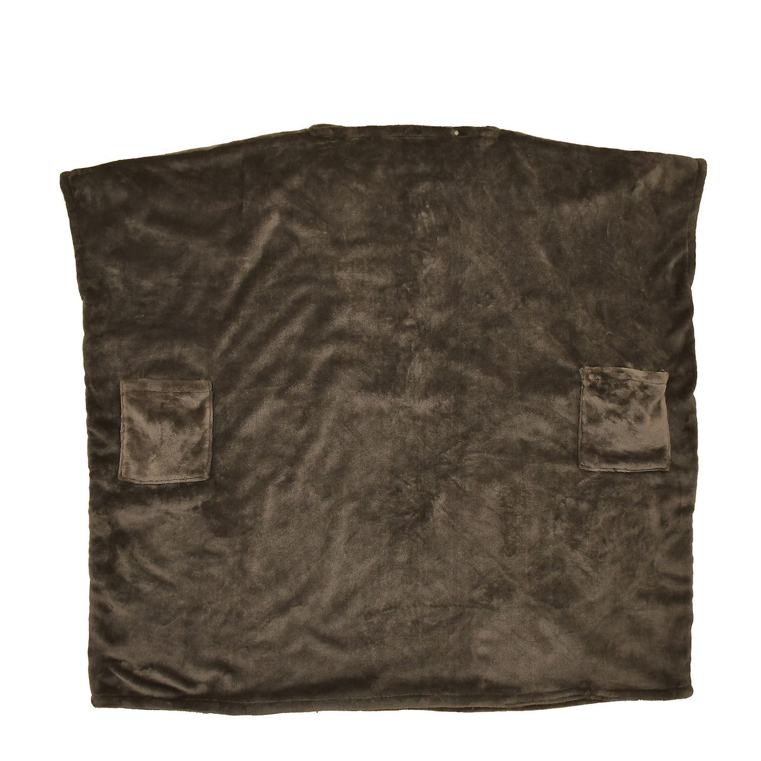 Amazon.co.jp : [山善] 電気毛布 どこでも電気着る毛布 くるみケット