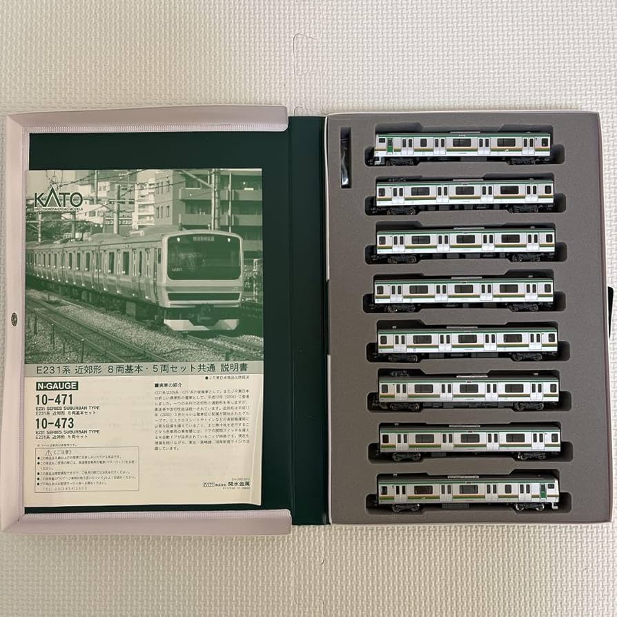 Amazon.co.jp: KATO 10-471 E231系 近郊形 8両基本セット : おもちゃ