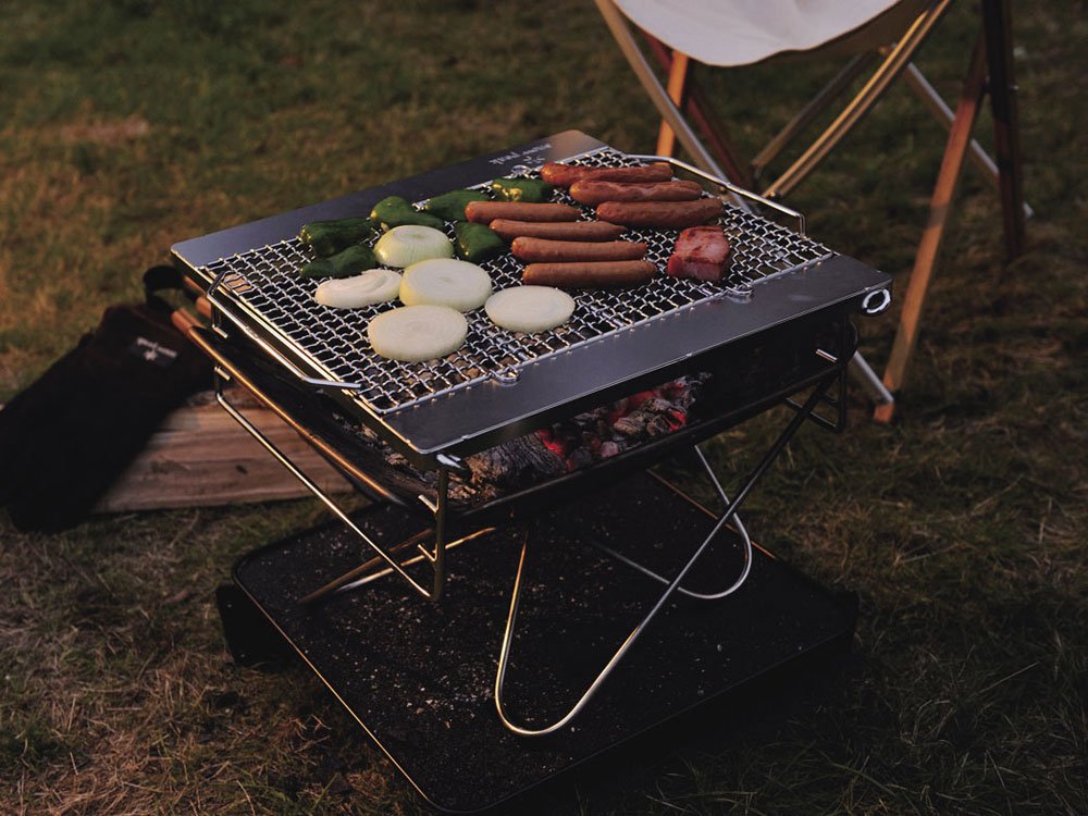 Amazon | スノーピーク(snow peak) 焚火台 L [5~6人用] ST-032R | Snow