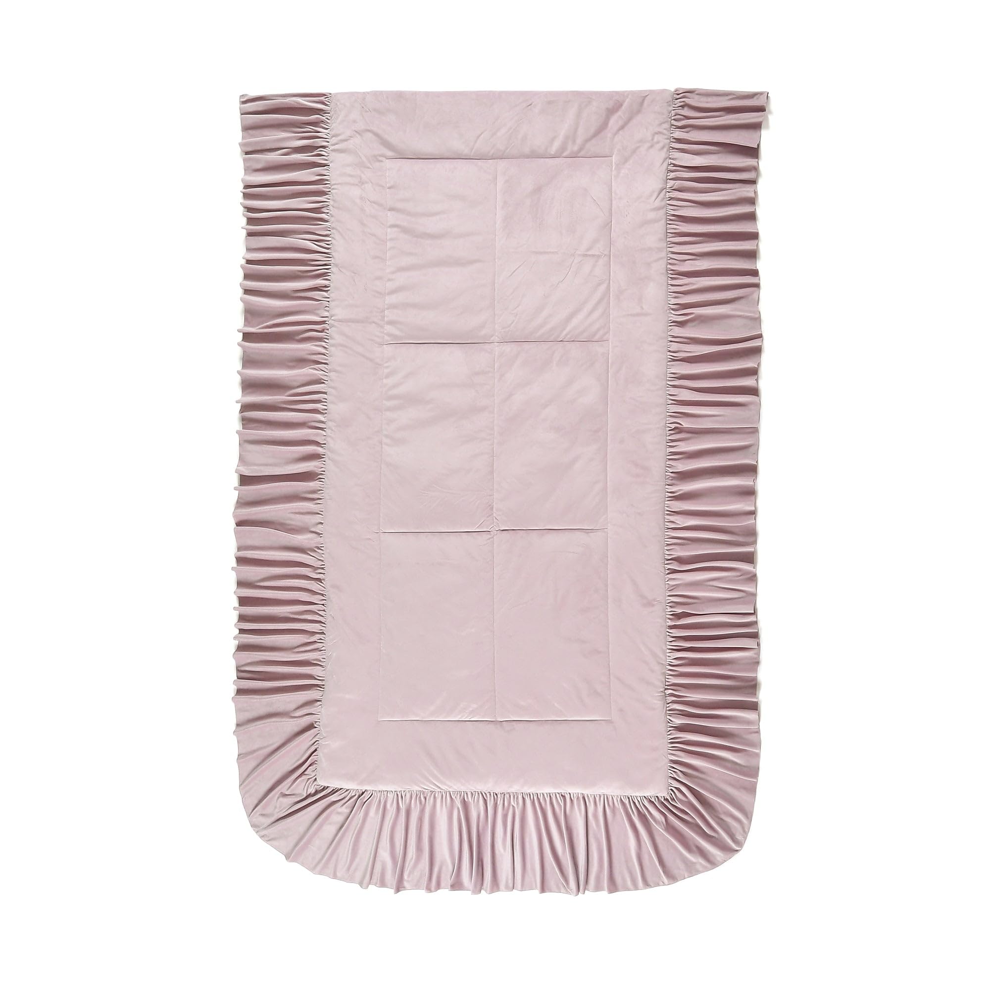 Amazon｜Francfranc フランフラン WARMY フリル ベッドパッド ダブル