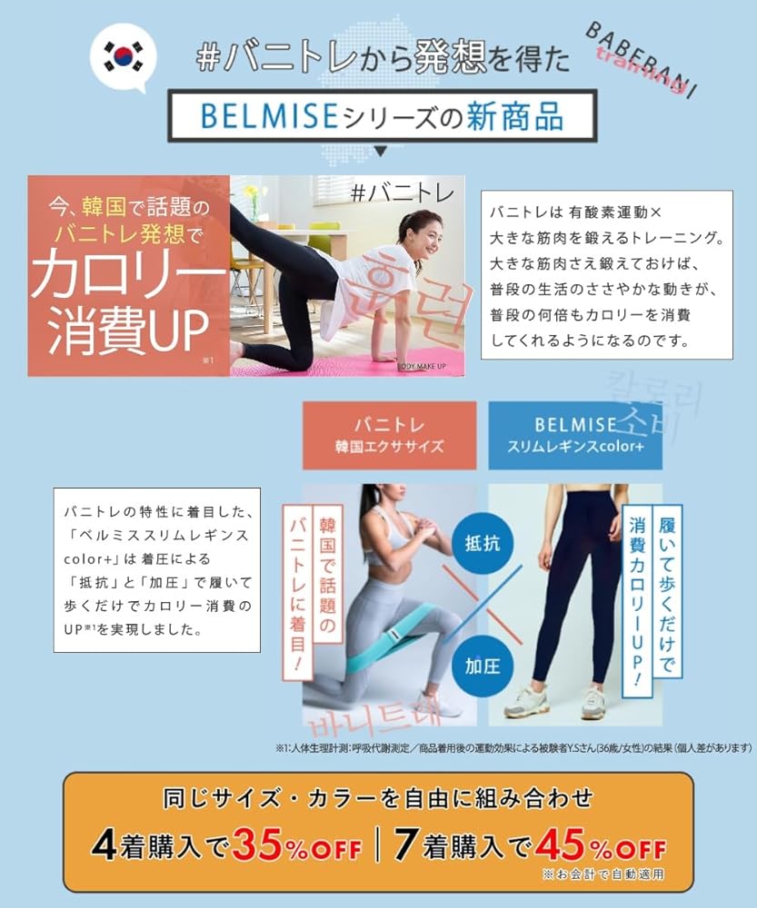 Amazon.co.jp: [Belmise] ベルミス 着圧レギンス レギンス ダイエット
