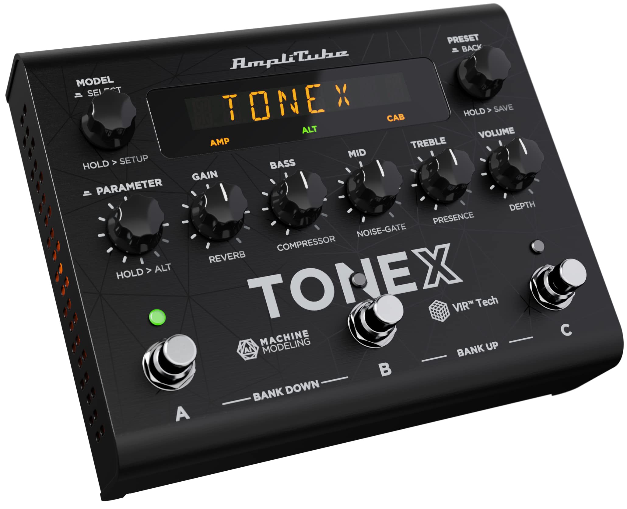 IK Multimedia TONEX Pedal Multi-Effekt-Pedal mit AI Machine