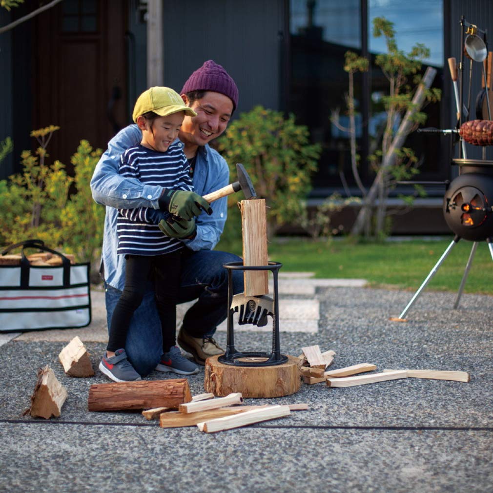 Amazon.co.jp: [ファイヤーサイド] キャンプ 薪割り キンドリング