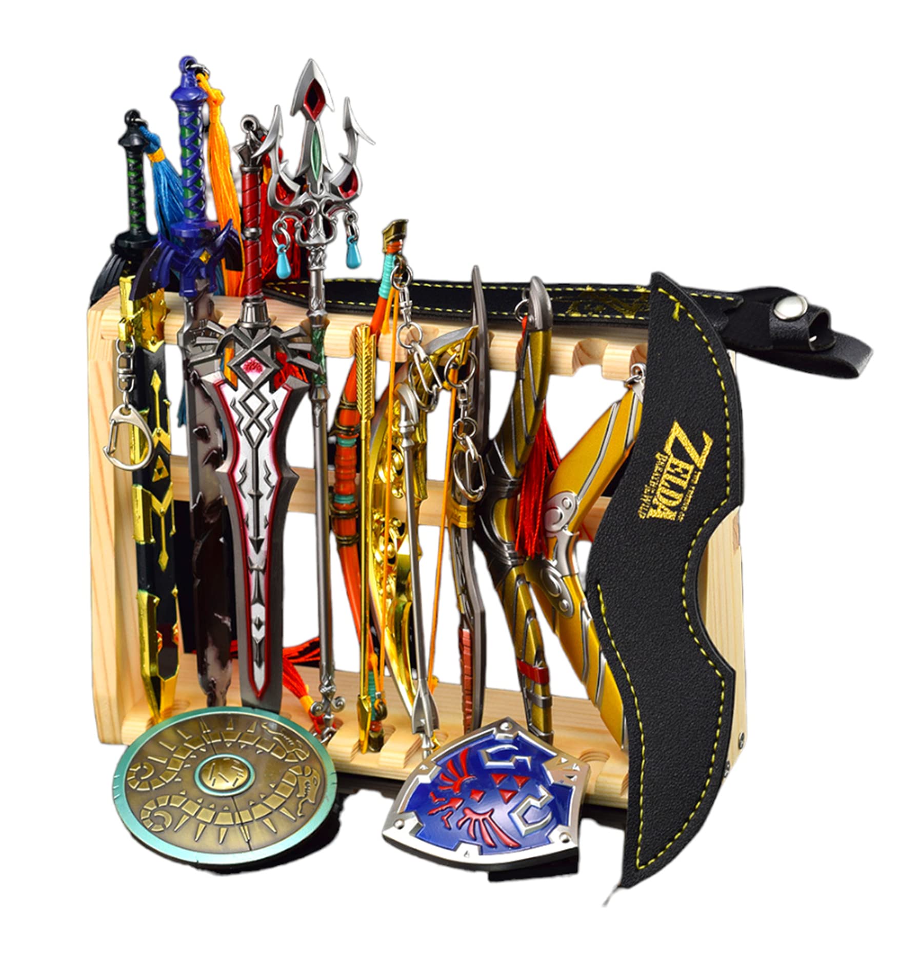 Amazon.co.jp: Wanqian ゼルダ 光の弓矢 ハイリアの盾 王家の剣 模造