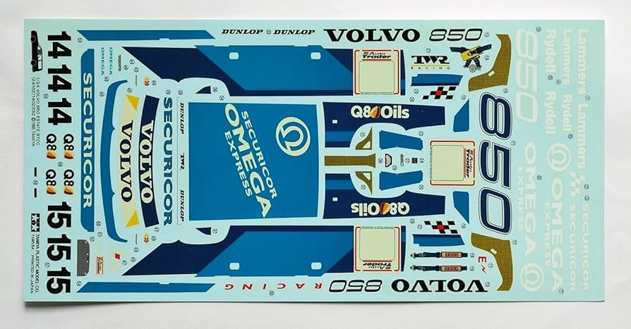 Amazon | タミヤ 1/24 ボルボ850エステートBTCC (1／24 スポーツ