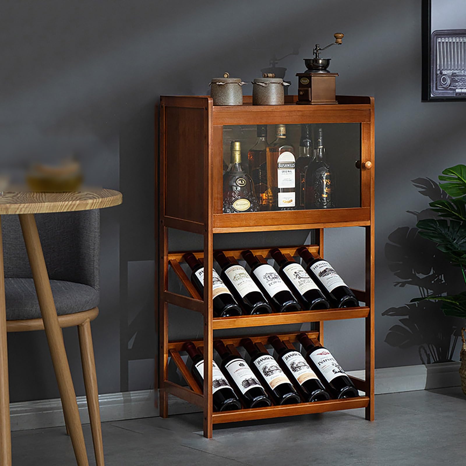 Amazon.co.jp: FORRTY 酒棚 ウイスキーラック ウイスキー 収納アクリル