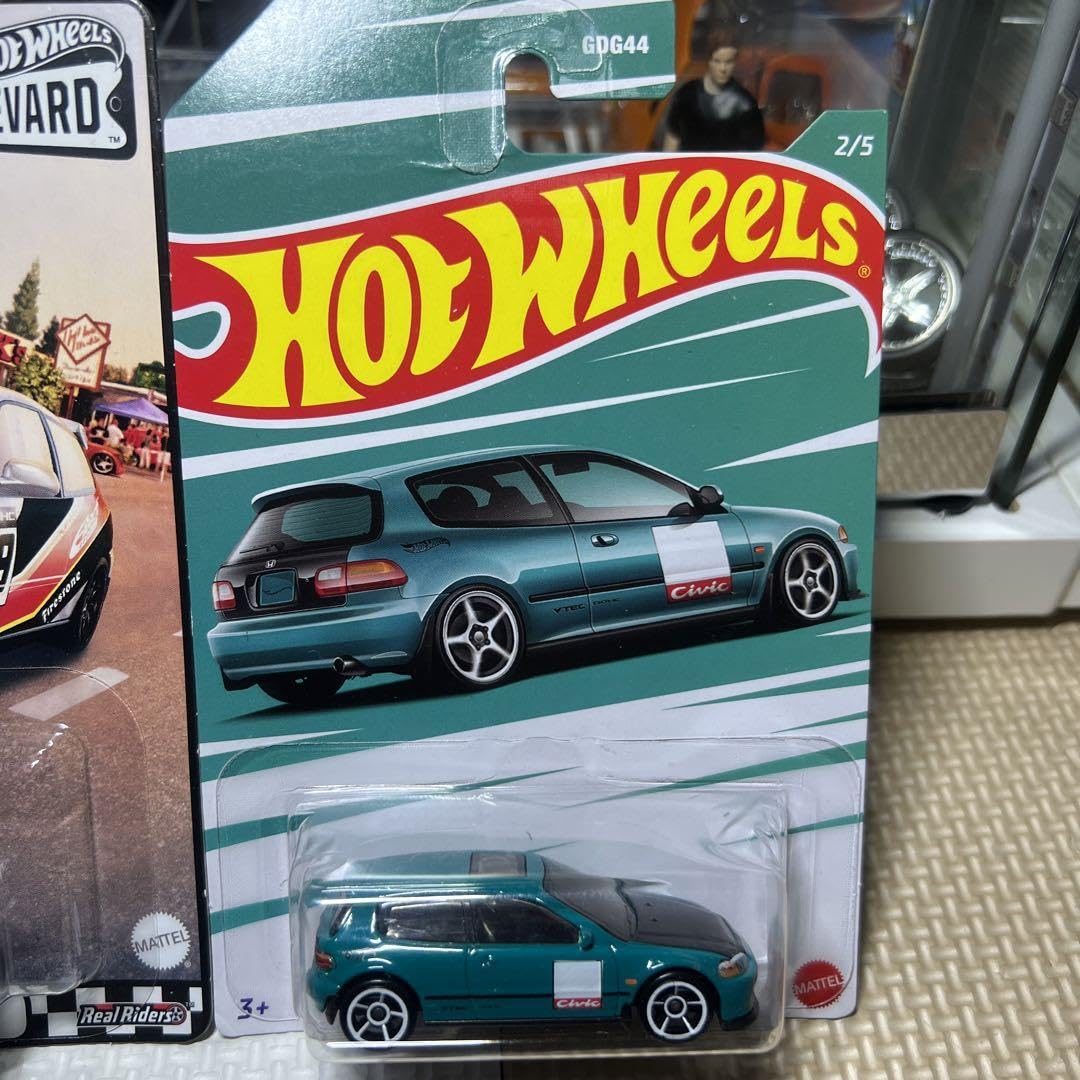 Amazon.co.jp: ホットウィール シビック EG 2台セット civic ワイルド