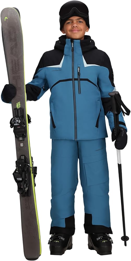 Amazon.com: Obermeyer Mach 15 Jacket - Teen Boys - Blue Indy