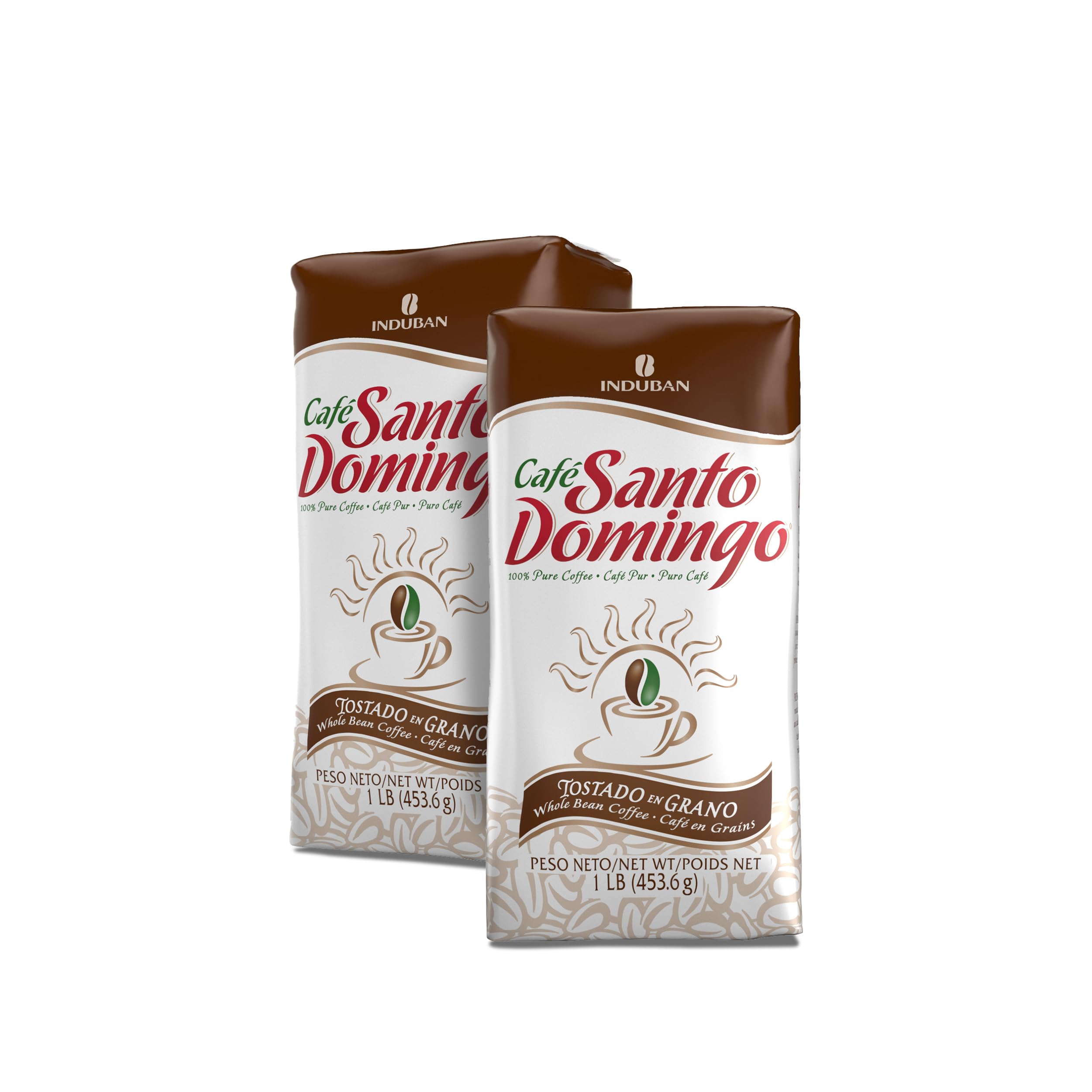 Amazon.com : Café Santo Domingo, 16 oz Bag, Whole Bean Coffee