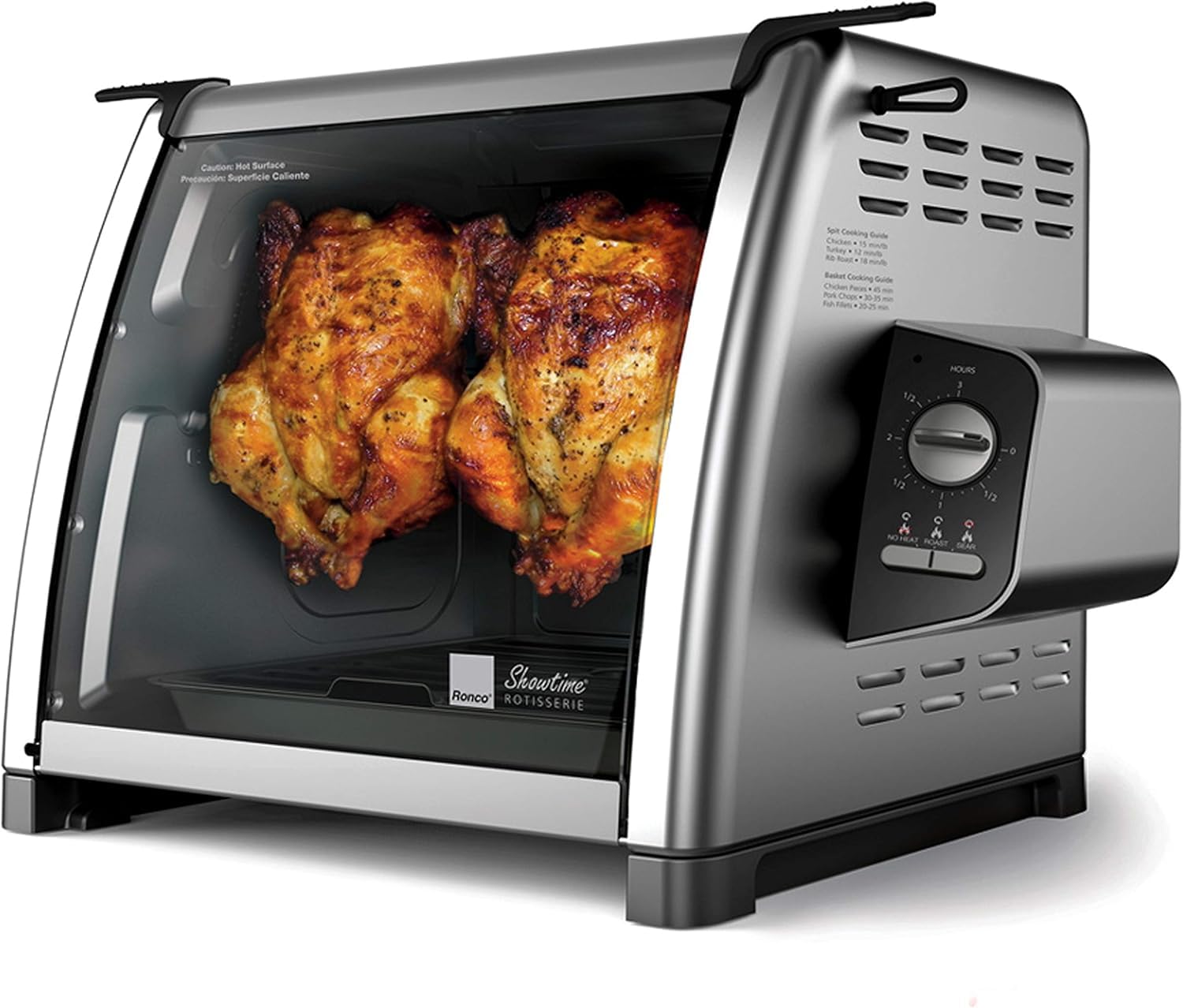 Ronco 5500 Series Rotisserie Oven, Stainless Steel Countertop