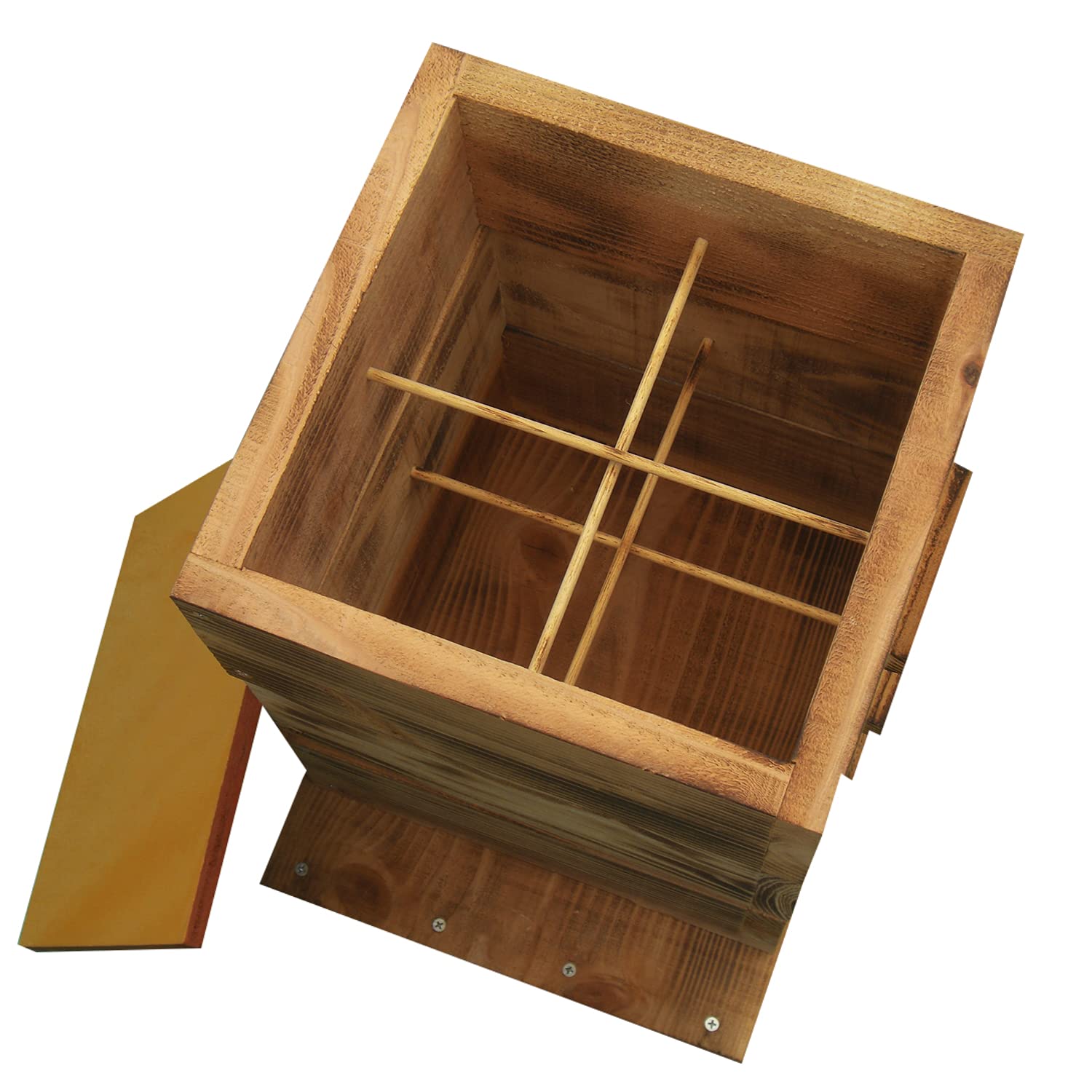 Amazon.co.jp: 日本蜜蜂 ミツバチ 巣箱 日本みつばち 重箱式巣箱 3段