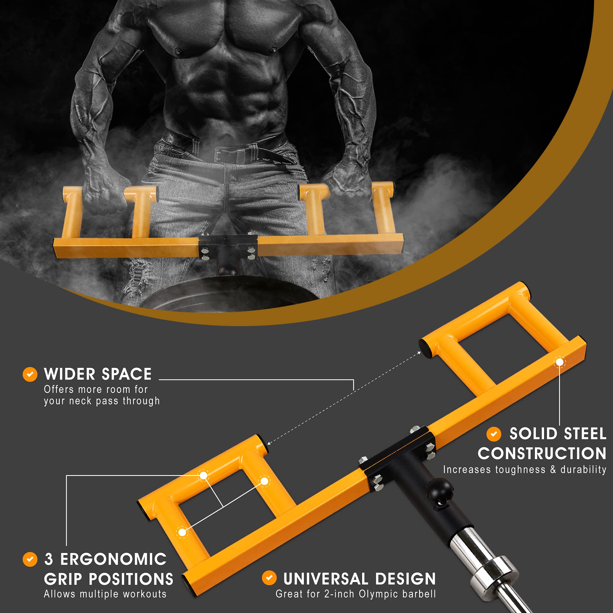 Amazon.co.jp: Yes4All バイキングプレスアタッチメント/ランドマイン