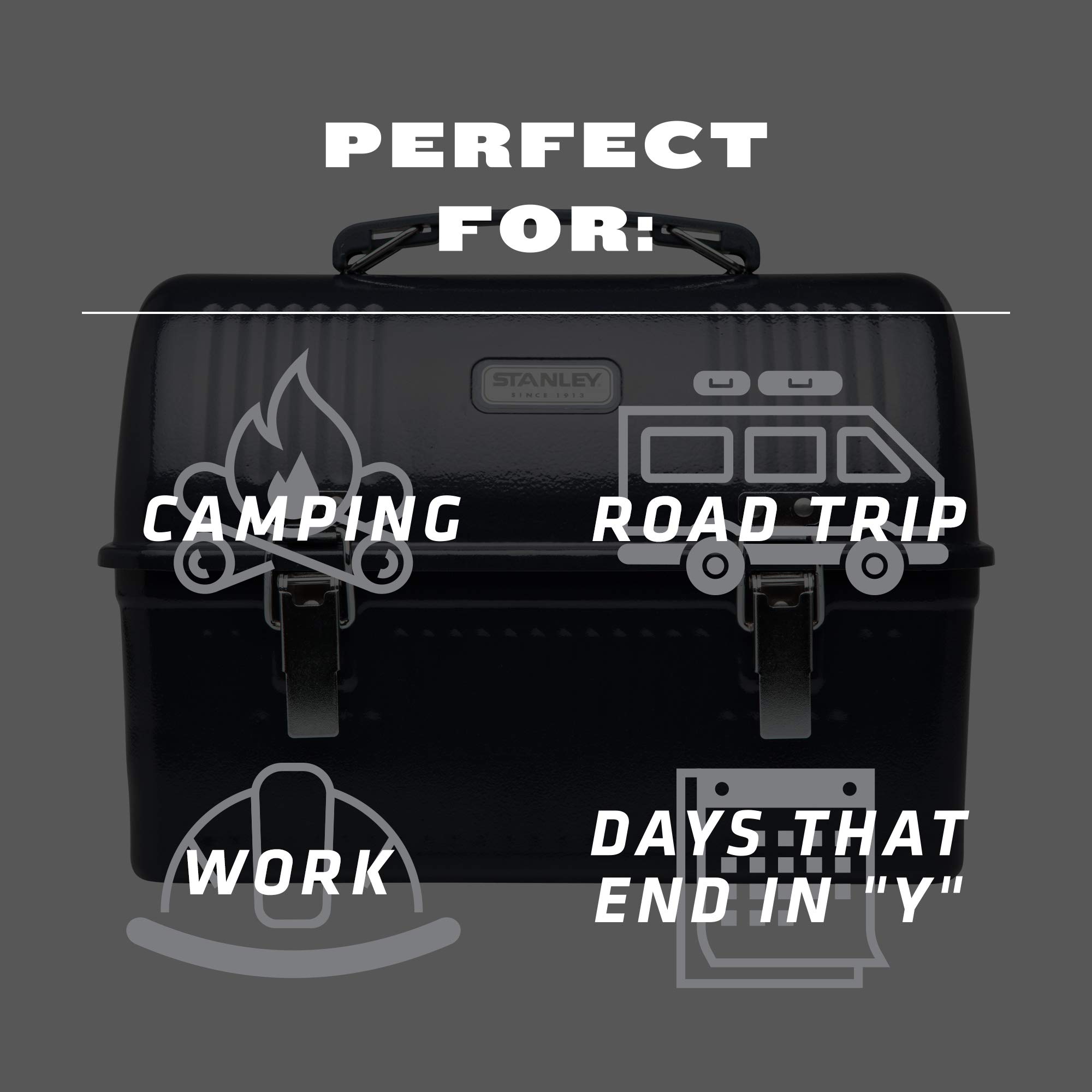 Amazon｜Stanley (スタンレー) Classic ランチボックス ハンマートーン