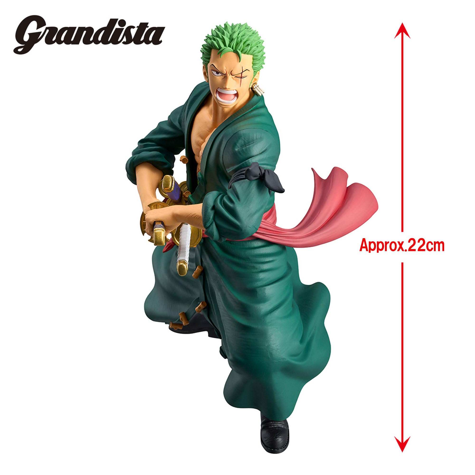 Amazon.co.jp: BANPRESTO ONE PIECE GRANDISTA - ロロノア・ゾロ