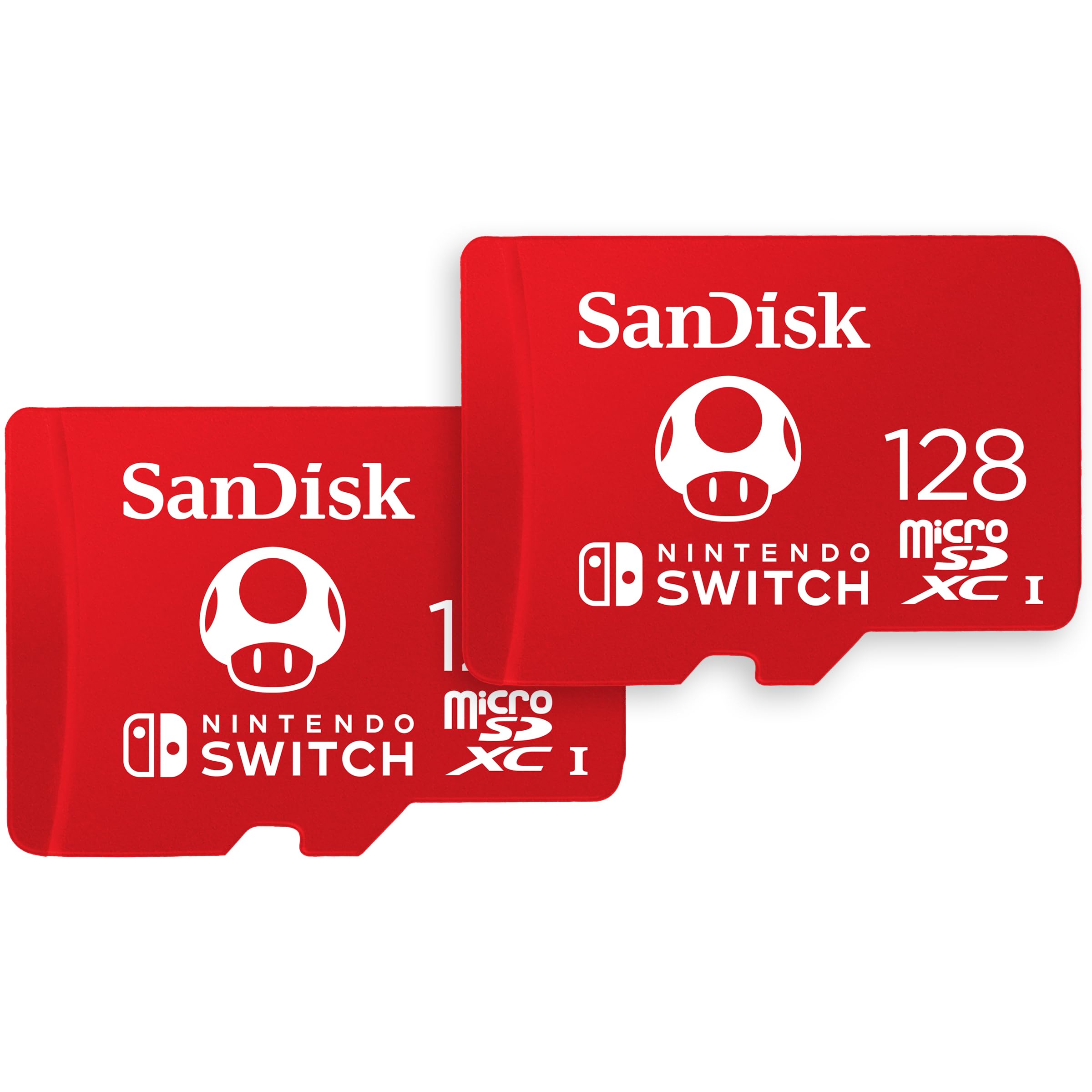 Amazon | SanDisk 128GB 2パック microSDXCカード、Nintendo Switch