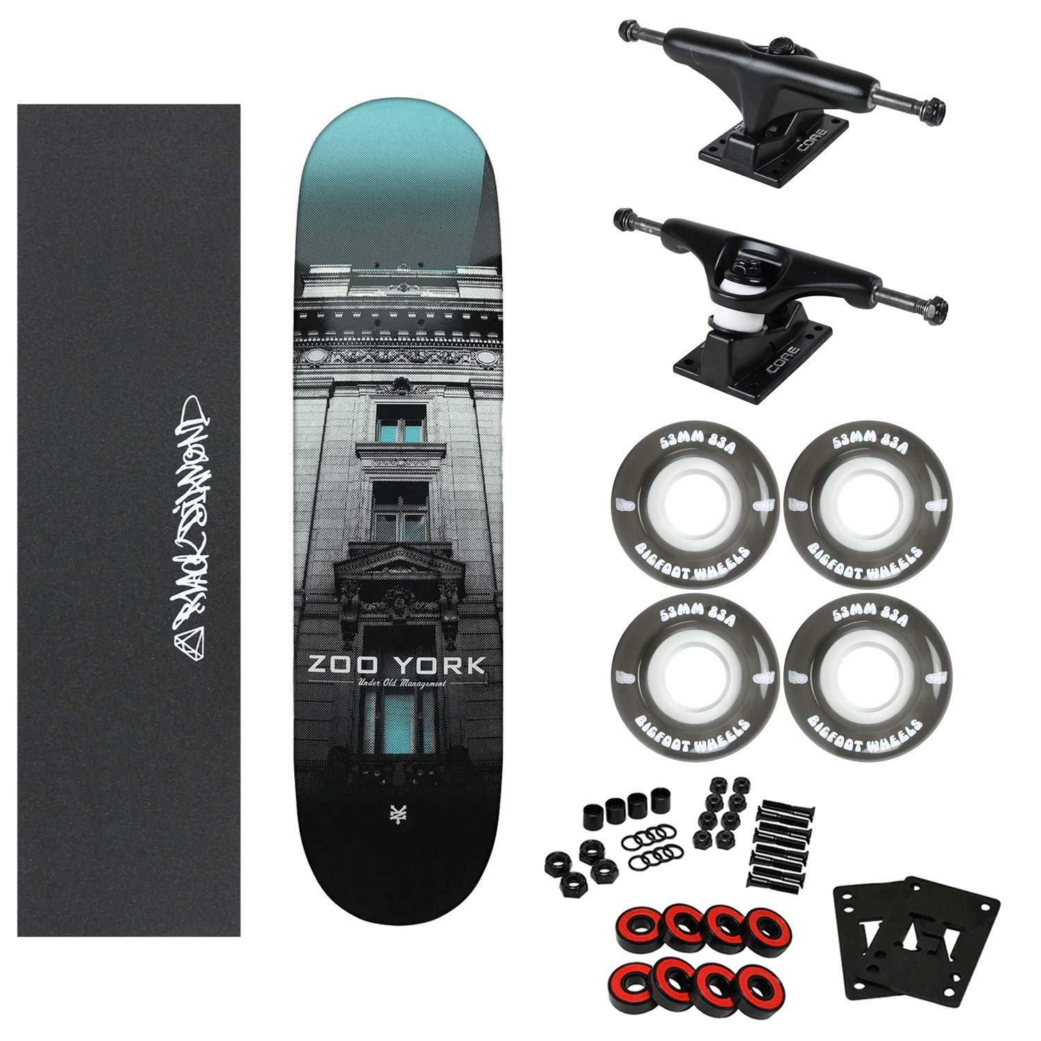 Amazon | Zoo York スケートボード コンプリート Bank of New York