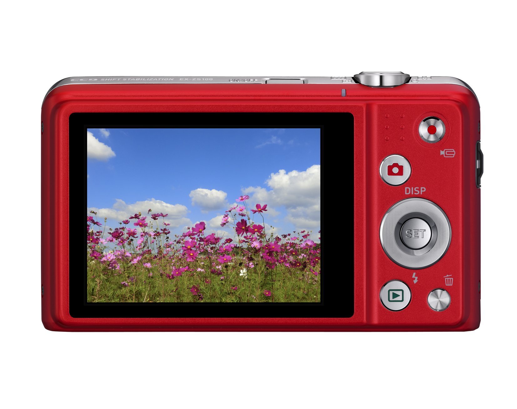 Amazon | CASIO デジタルカメラ EXILIM 1410万画素 12.5倍 レッド EX