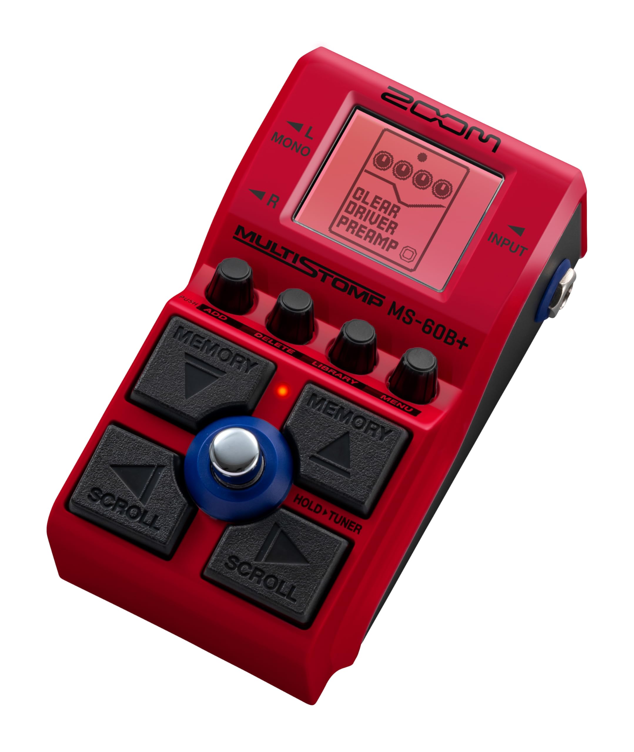 Amazon.com: Zoom MS-60B+ MultiStomp Bass Effects Pedal with 95+