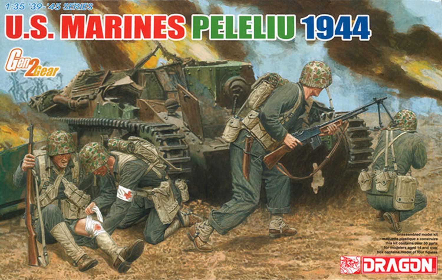 Amazon | ドラゴン 1/35 WW.II アメリカ海兵隊 ペリリュー 1944