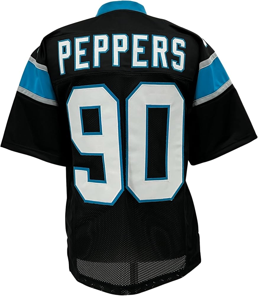 Amazon.com: Julius Peppers Jersey Black Carolina | Unisex Adult