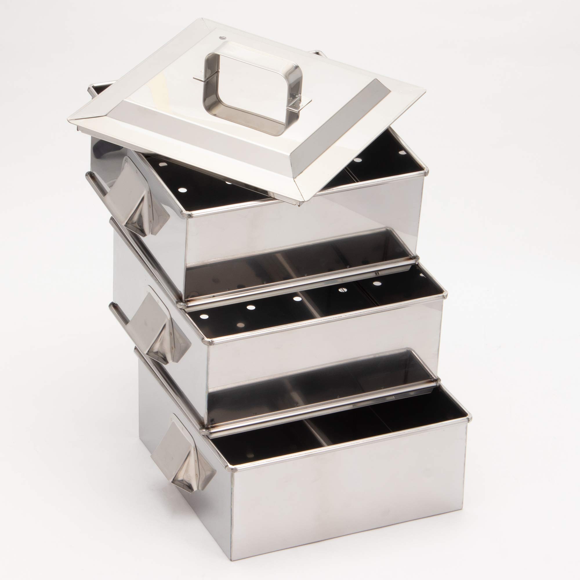 Amazon｜遠藤商事 TKG 角蒸器 36cm 2段式 21-0ステンレス製 蒸す所深さ