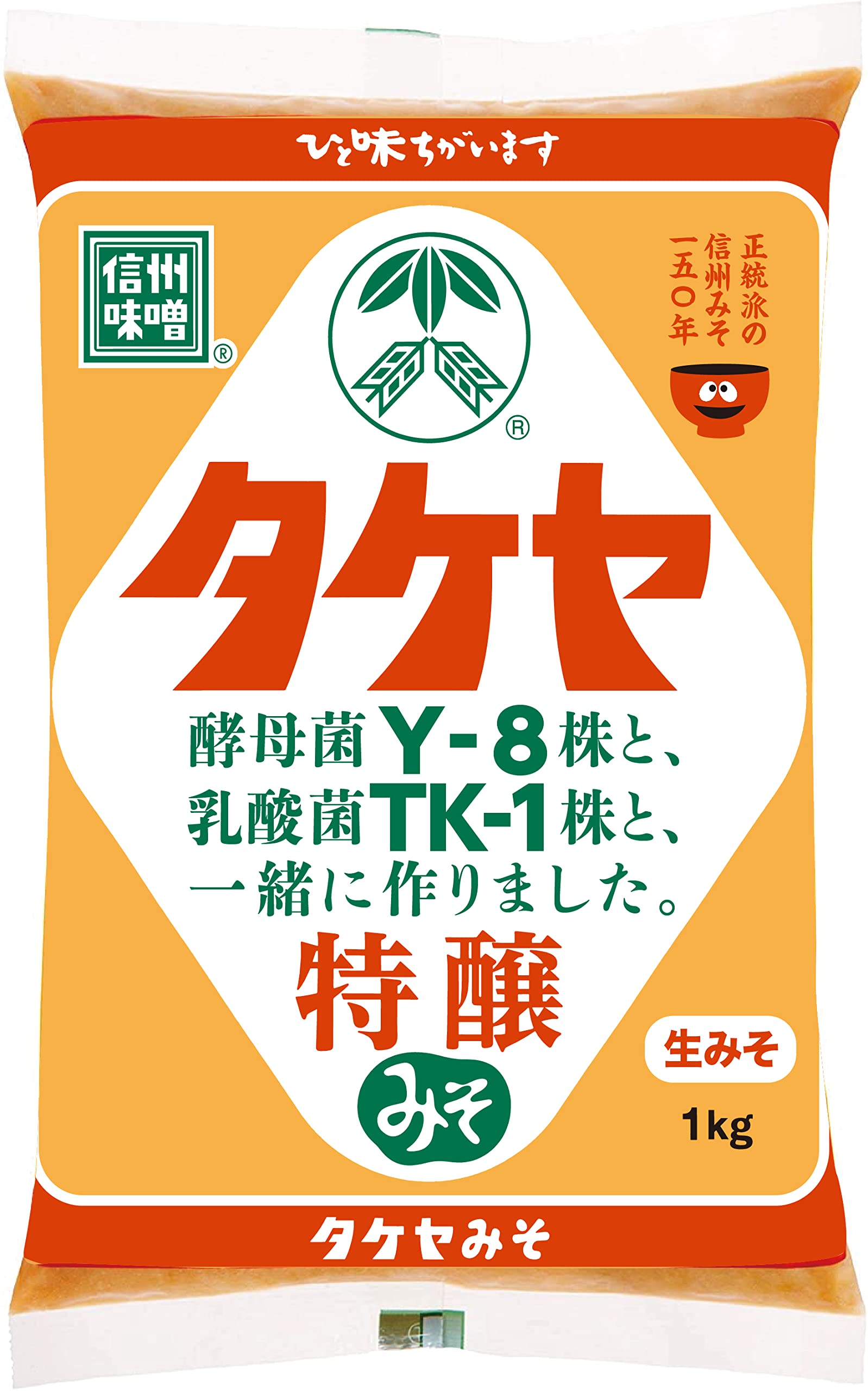 Amazon.co.jp: タケヤ 特醸みそ 1kg ピロー : 食品・飲料・お酒