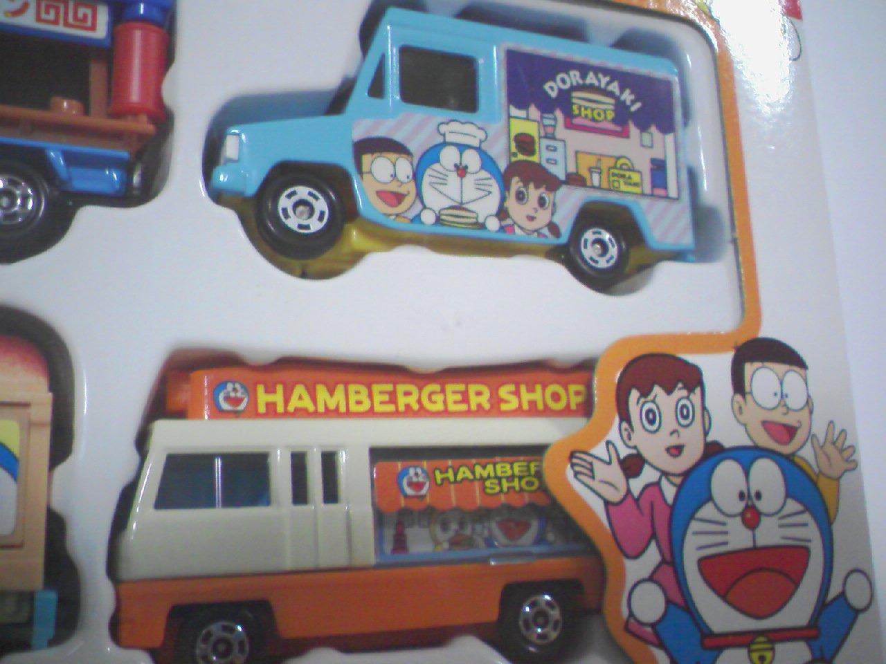 Amazon.co.jp: トミカ キャラトミカ ドラえもん たべもの販売車セット
