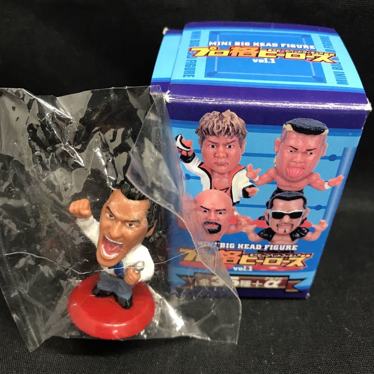 プロ格ヒーローズ vol.1シークレット アントニオ猪木 ミニブック付き