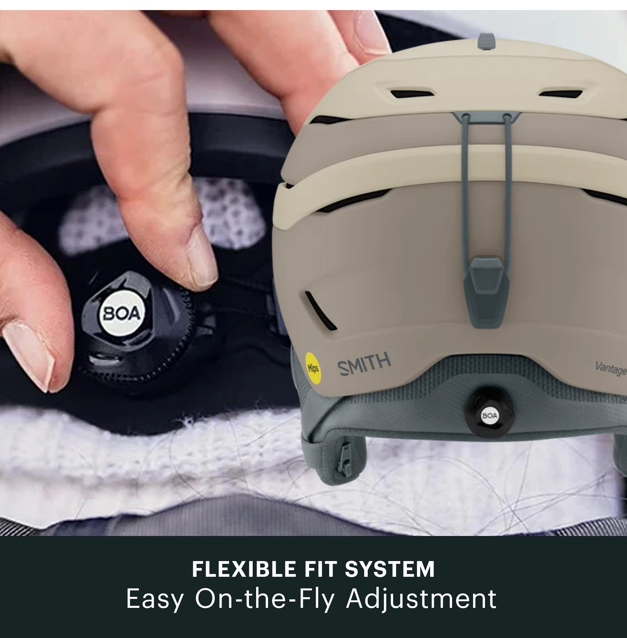 Amazon | SMITH スミス ヘルメット VANTAGE 2 MIPS (US Fit) 25-26