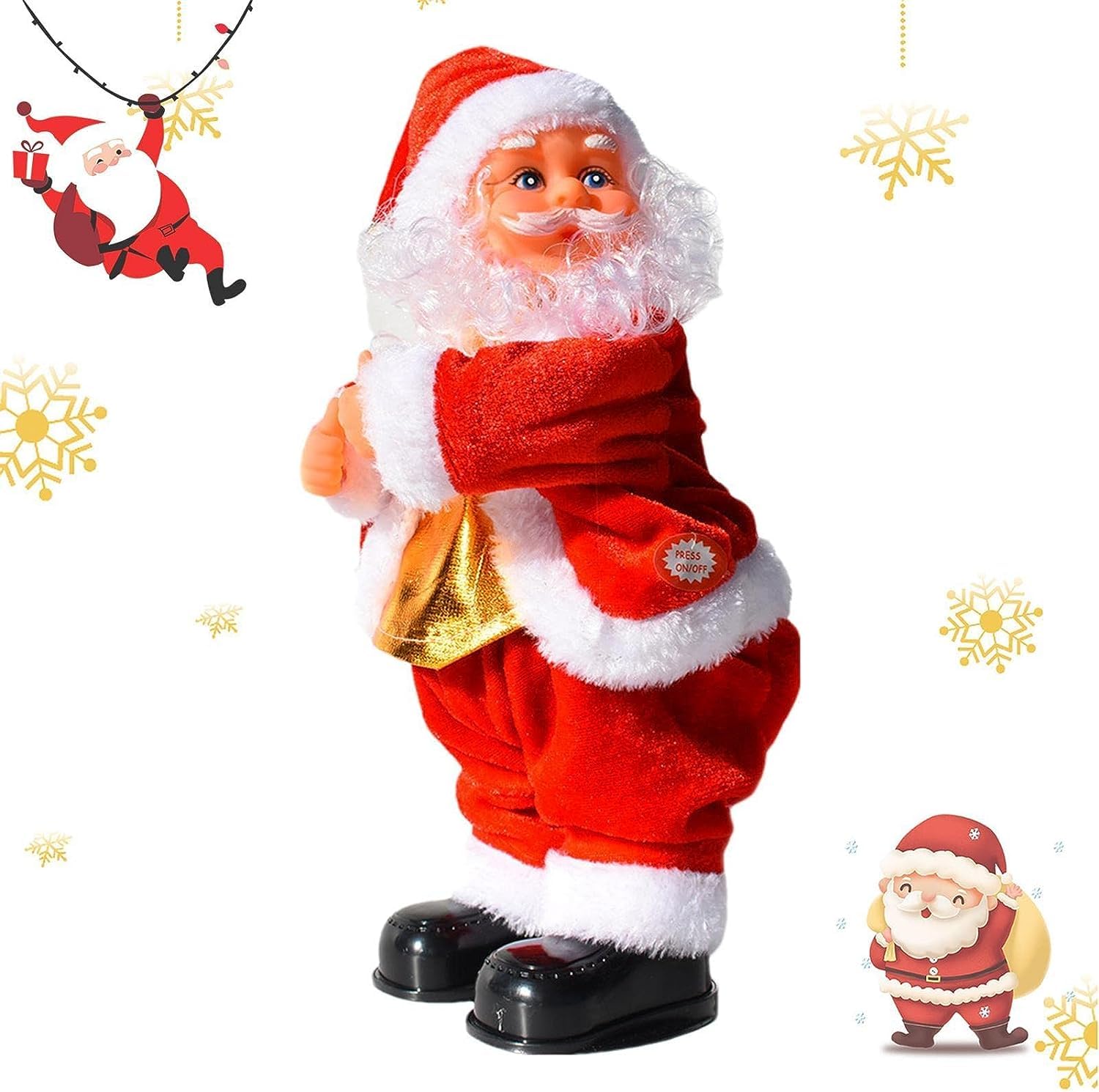 Amazon | アニメのサンタ | 写真 踊るサンタクロースTwerking