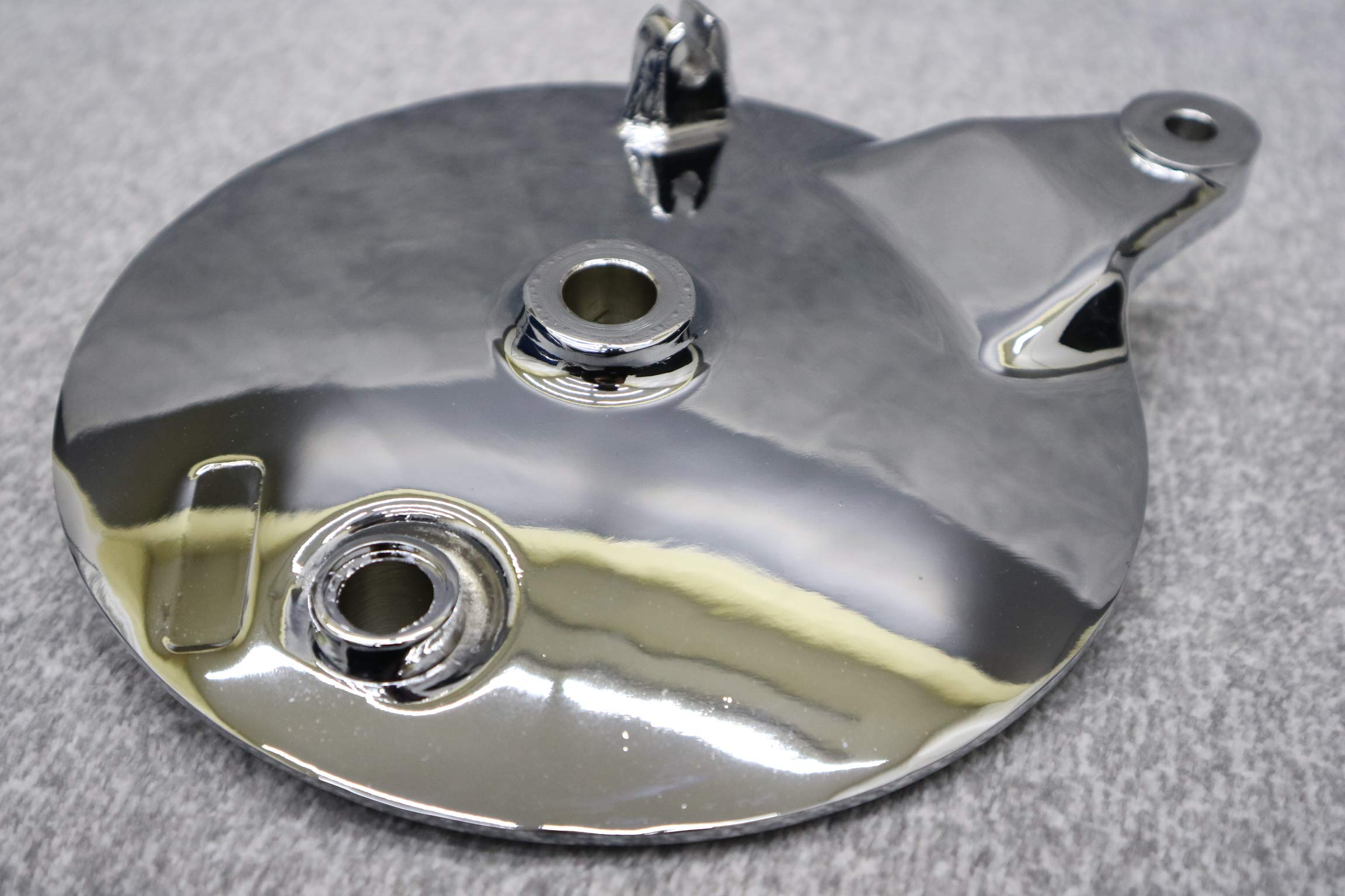 Amazon | GS400 メッキ ドラムパネル スポーク/リア ブレーキ