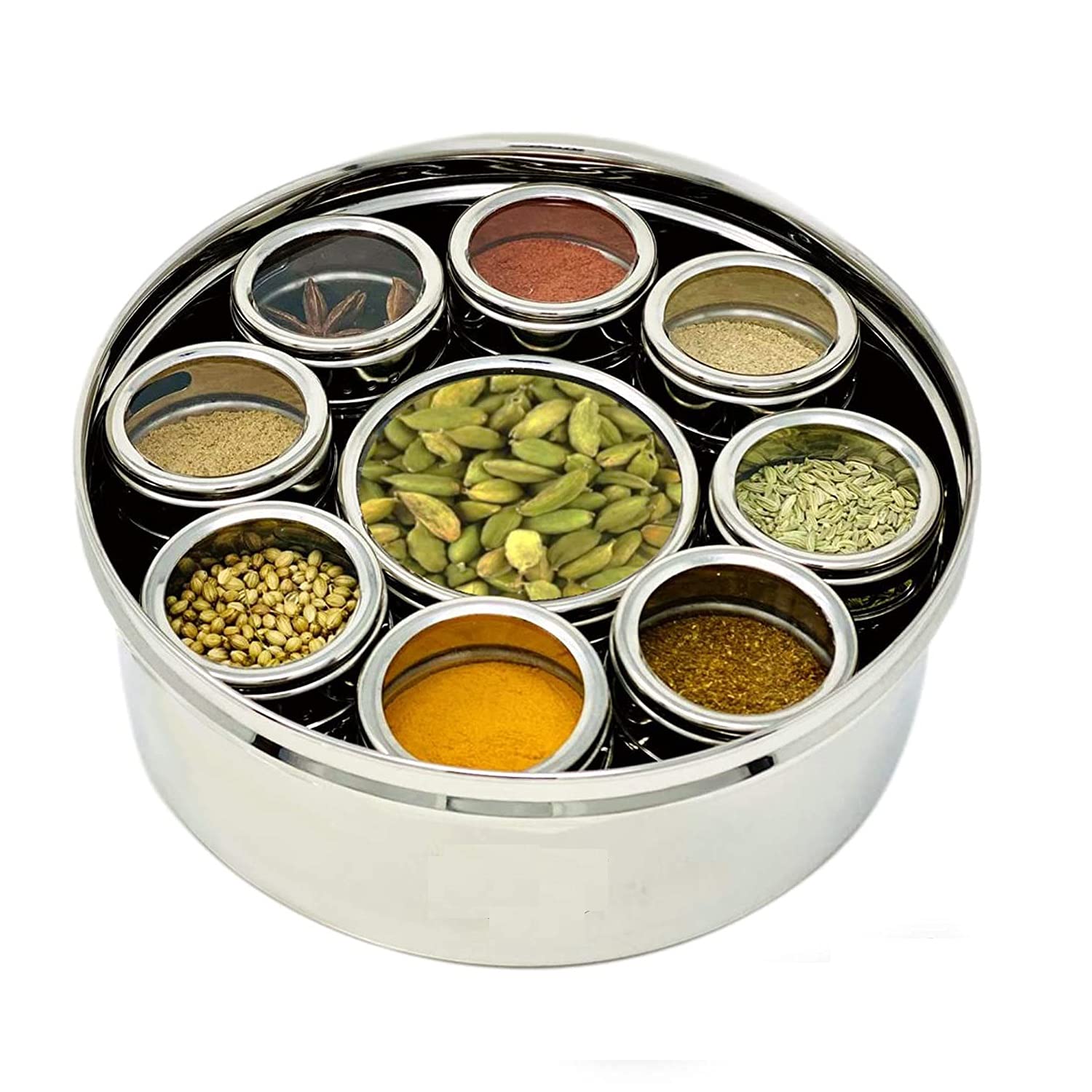 Amazon｜スパイス ボックス マサラ ボックス コンテナー インドの