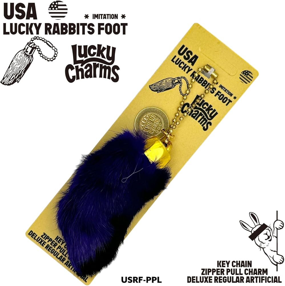 Amazon.co.jp: 【USA DESIGN】デットストック ラッキー ラビットフット