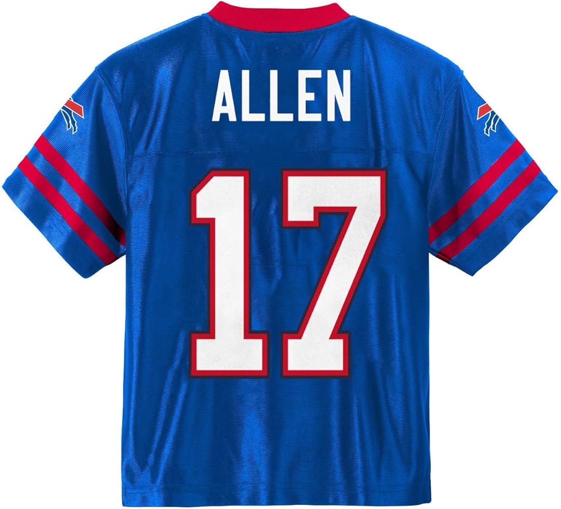 Amazon.com: Josh Allen Buffalo Bills #17 Blue Youth Player Home