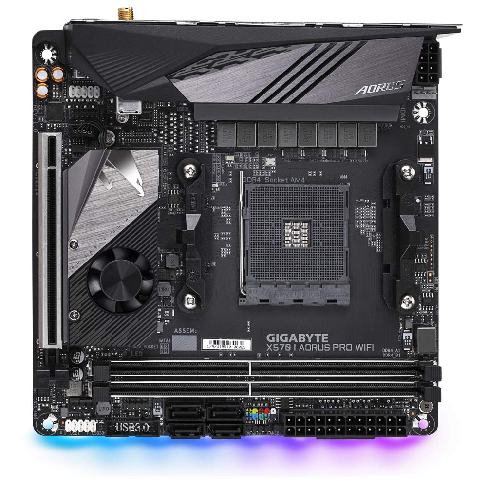 Amazon | Gigabyte I Aorus Pro AMD X570 AM4 Mini ITX DDR4-SDRAM