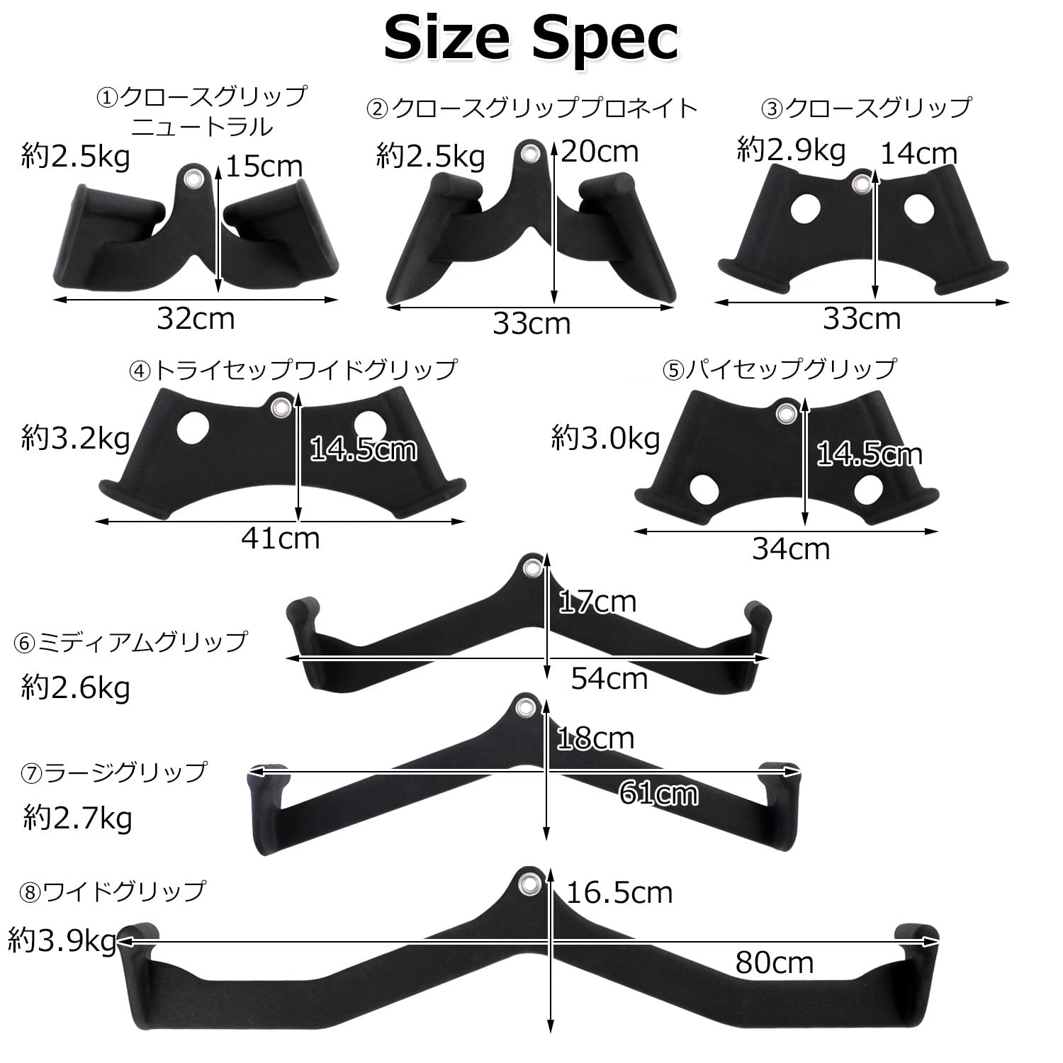 Amazon | [Reefur] 筋トレ グリップ （ ラットプルダウン バー