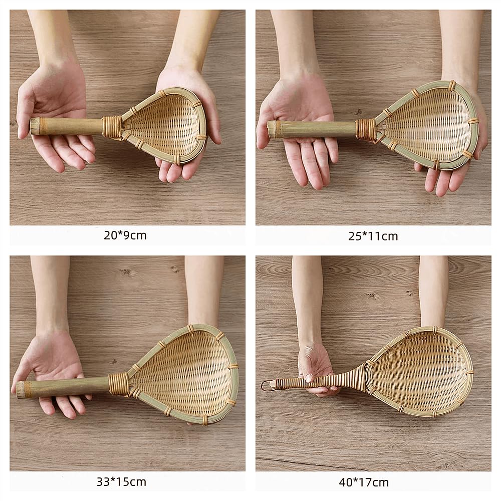 Amazon | ざるボウル おたま メッシュ 竹ざる 竹ザル こし器 パスタ