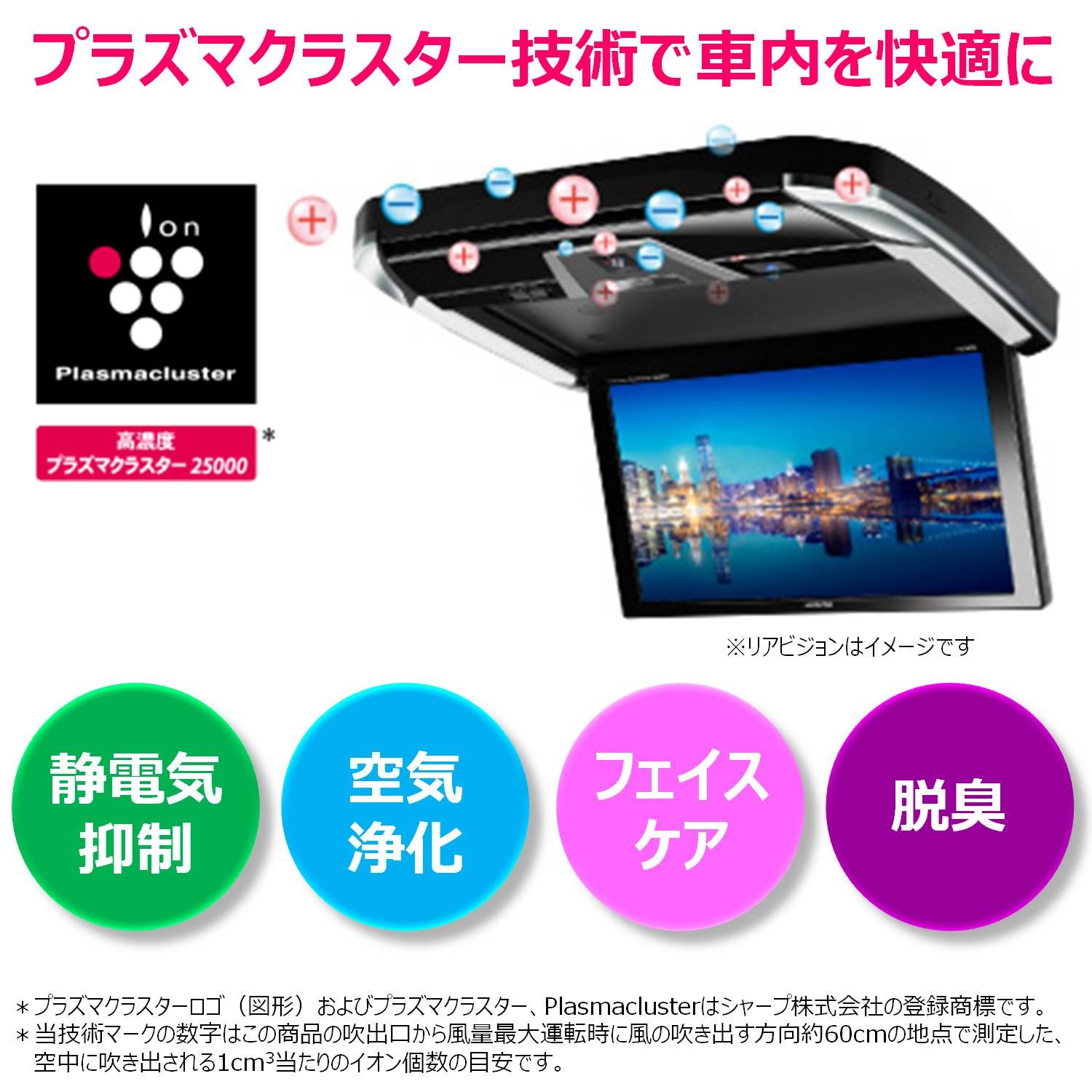 アリパインリアモニターALPINE PXH10S-R-B 10.2インチ