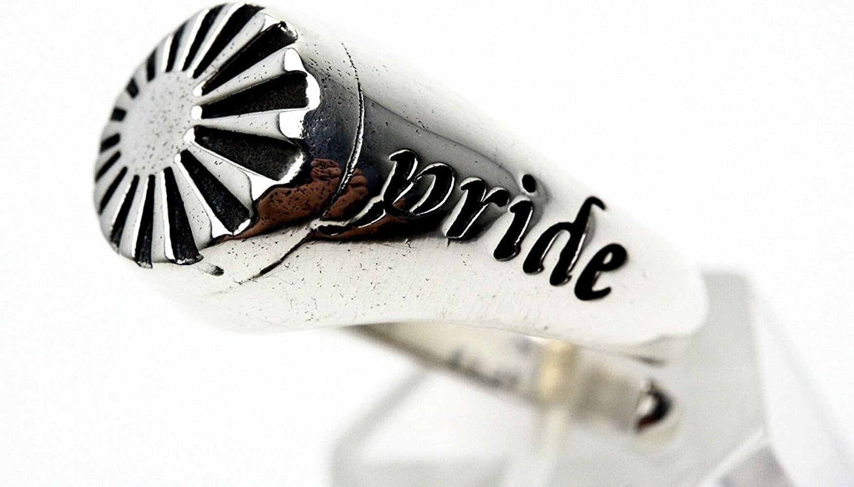 Amazon | 【silver925 PLUS】Japan Pride 旭日旗リング【シルバー925