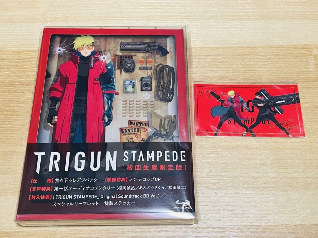 Amazon.co.jp: TRIGUN STAMPEDE Vol.1 トライガン ブルーレイディスク