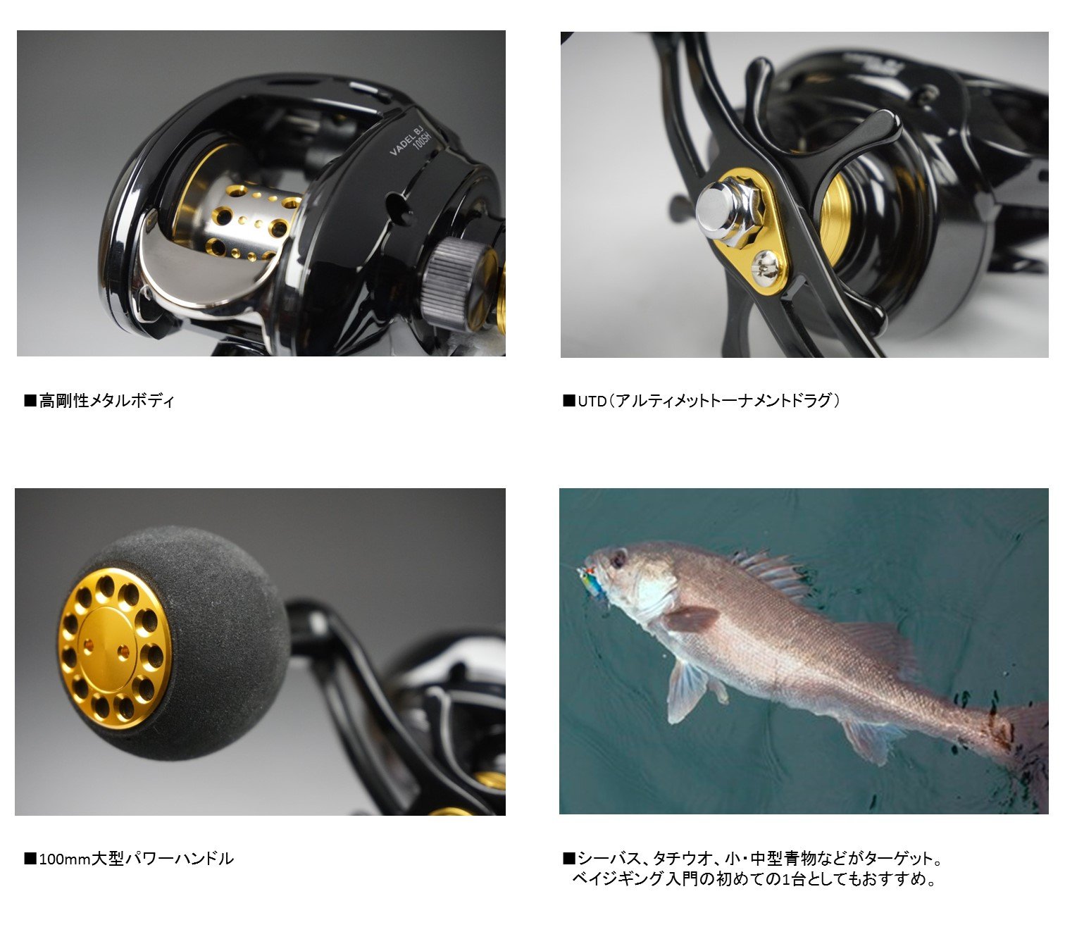 Amazon | ダイワ(DAIWA) ベイトリール 16 ヴァデル BJ 100SHL (2016