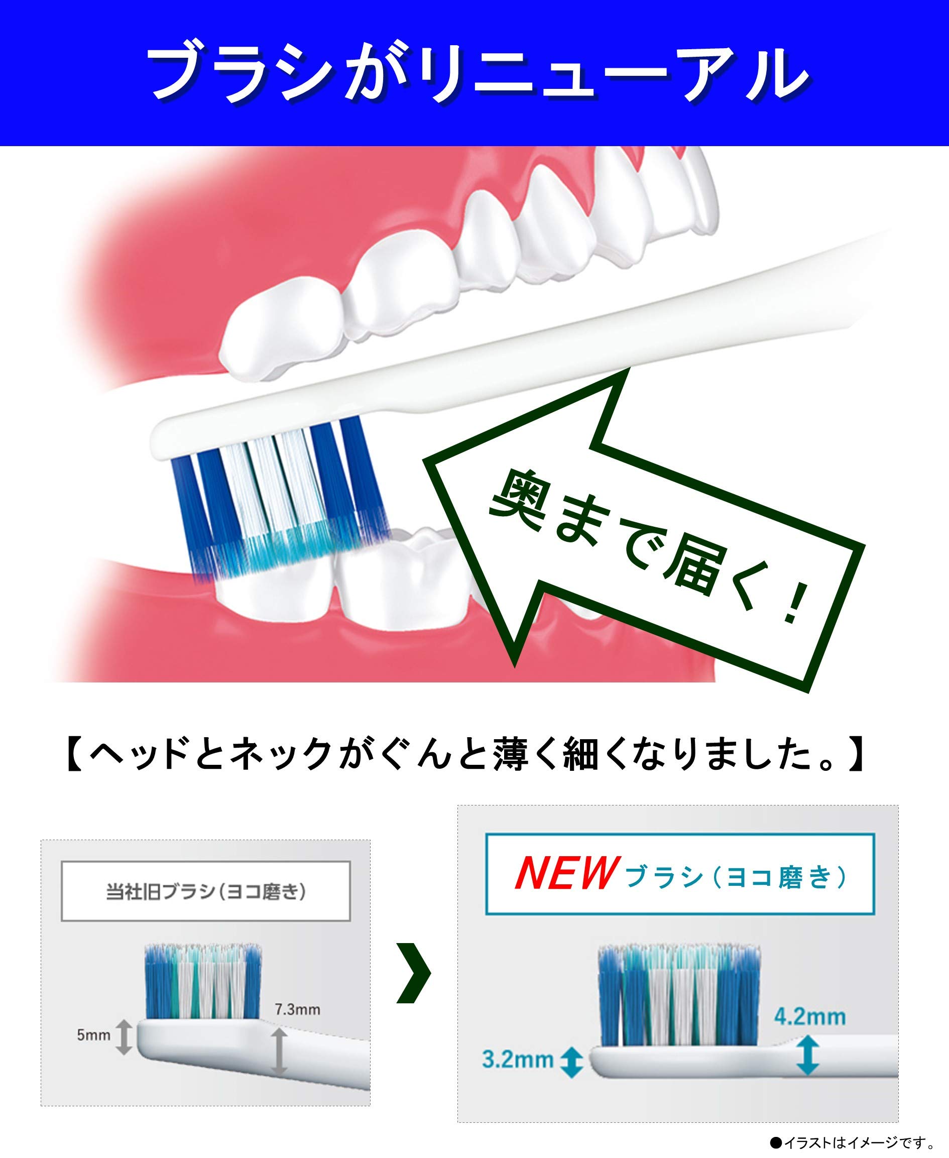 Amazon | パナソニック 電動歯ブラシ ドルツ青 EW-CDP54-A