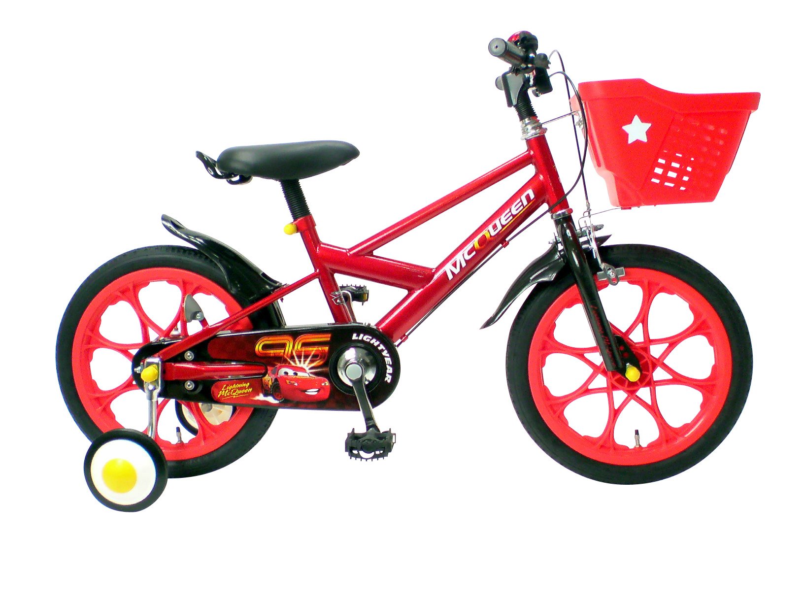 カーズ自転車16cm キッズ自転車 16インチカーズ自転車 赤