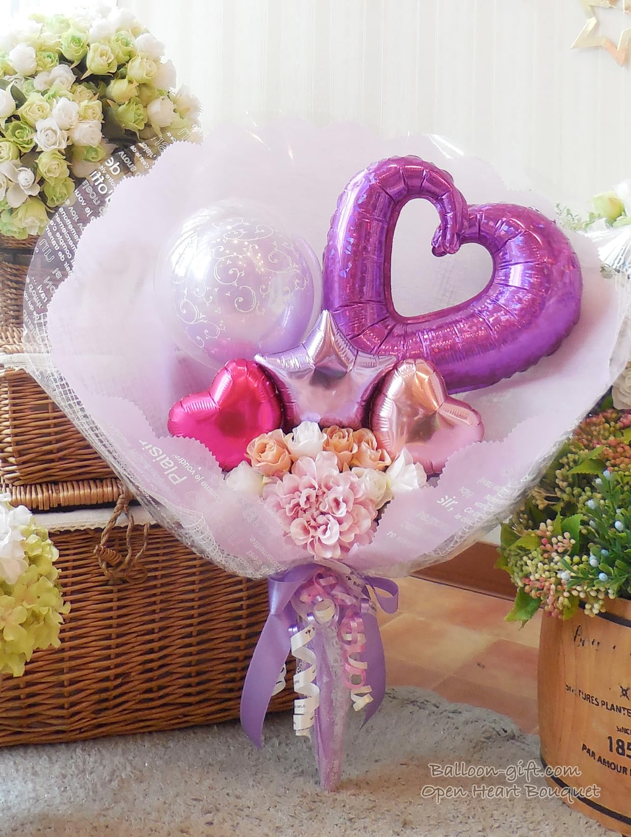m☆様】9/14 兵庫 時間指定あり バルーンブーケ 花束 バルーン束 m様