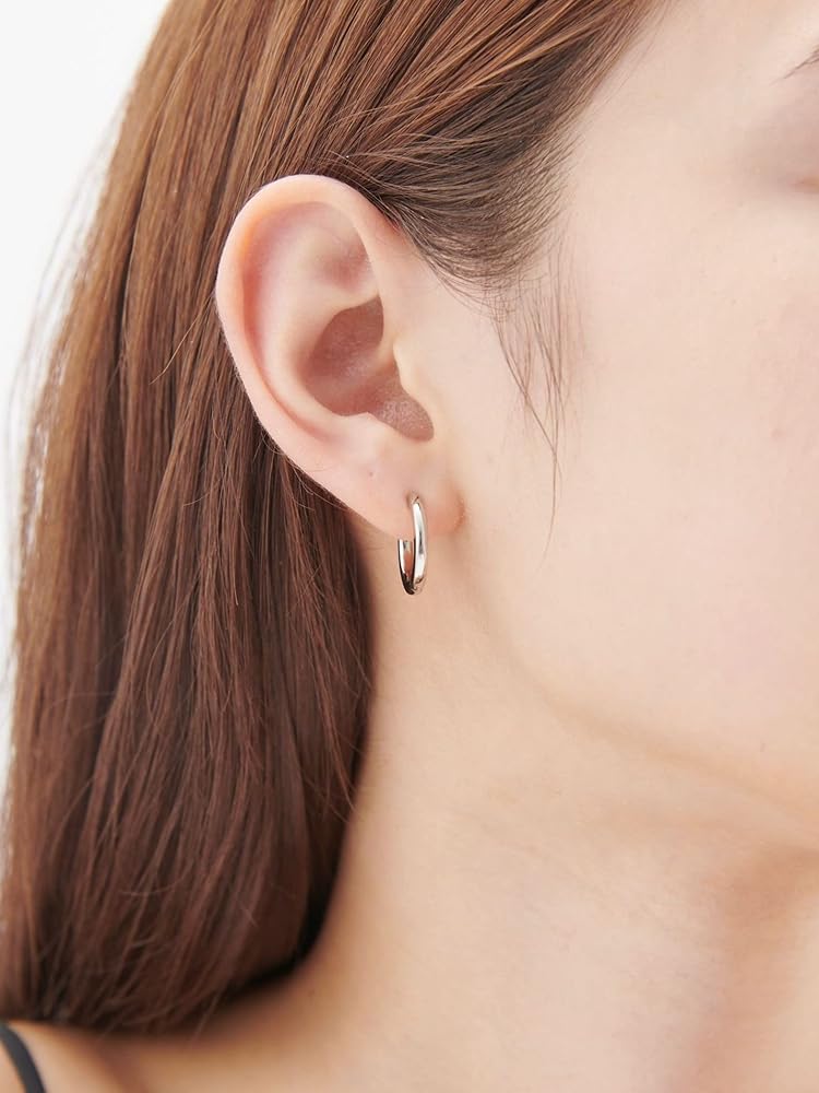 Amazon | [エテ] オブジェ ピアス M 872136-872137 FREE プラチナム