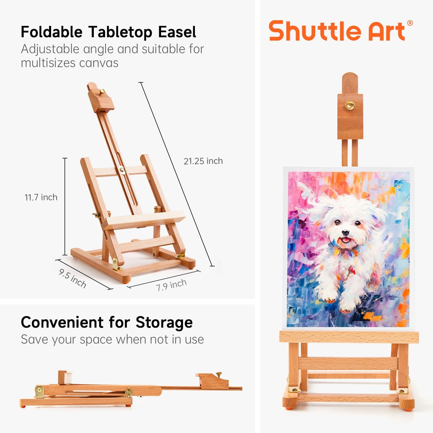 Amazon | Shuttle Art アクリル絵の具 66点セット 30色絵の具セット