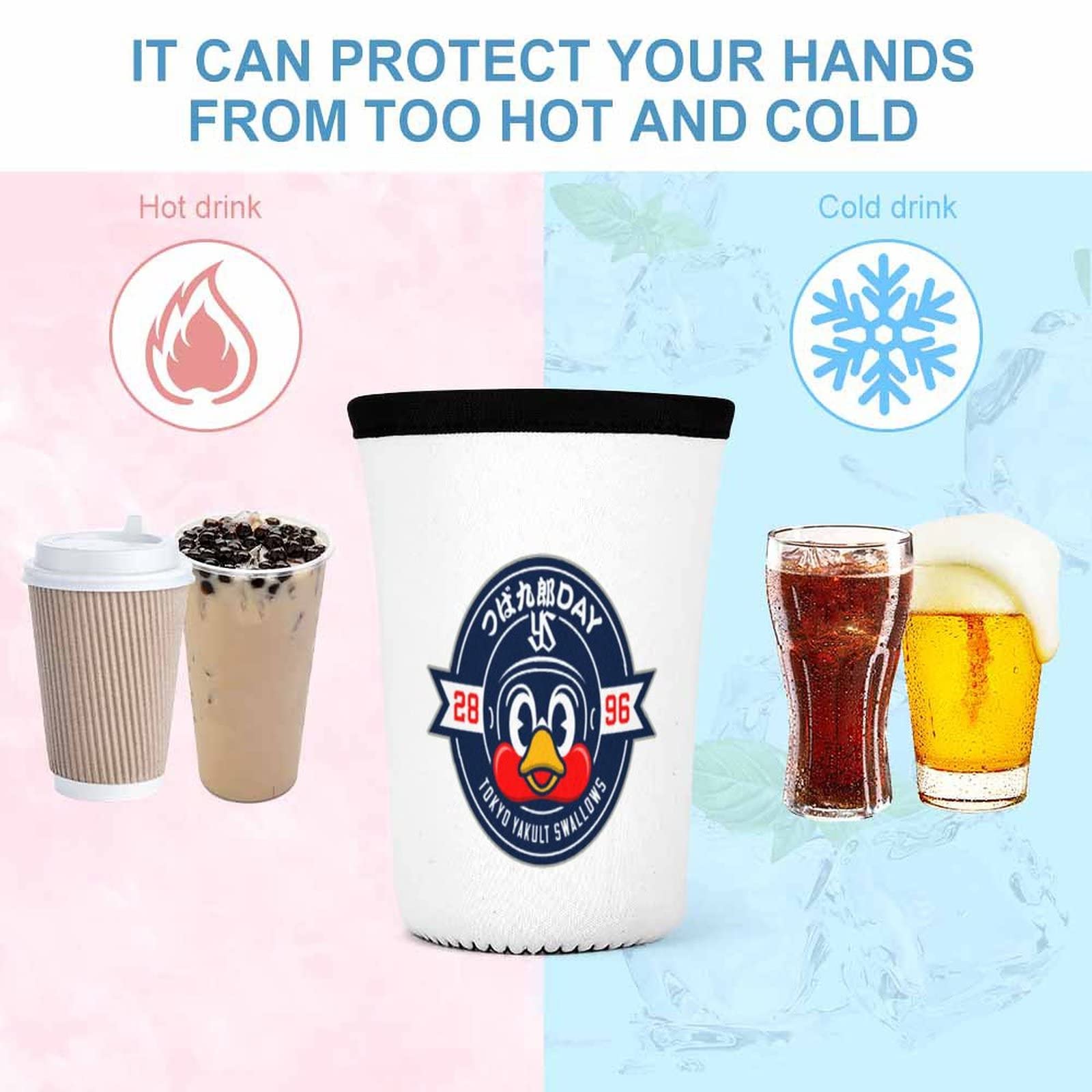 Amazon.co.jp: 東京ヤクルトスワローズ つば九郎 カップスリーブ