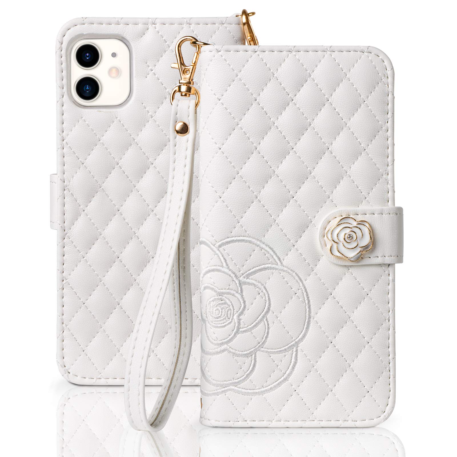 Amazon.co.jp: SZjamie 手帳型ケース 用の iphone12 /12 Pro ケース